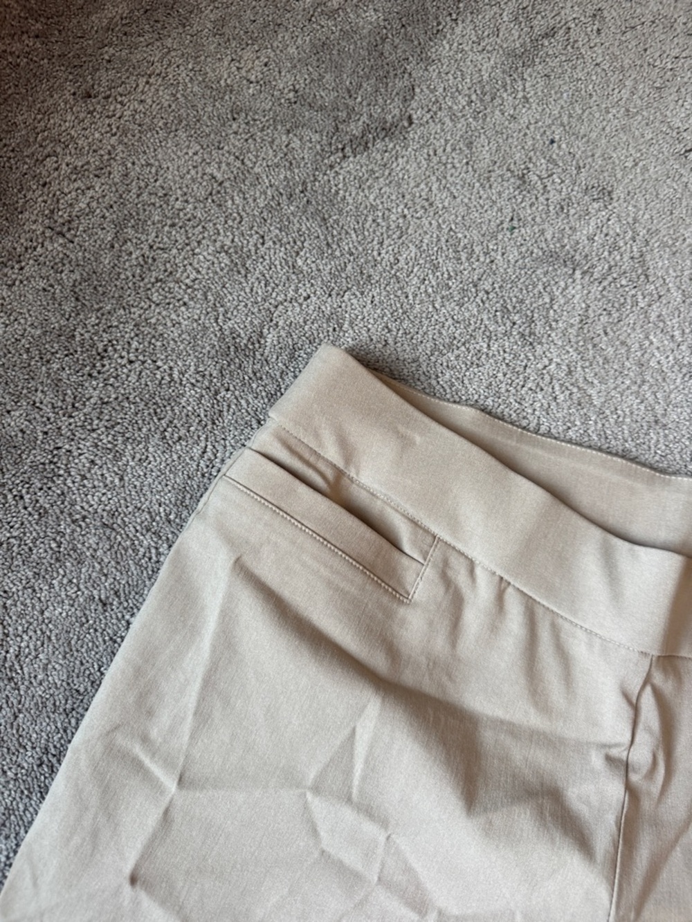 Briggs Khaki Comfort Waist Pull On Dress Pants SIZE 16 NWT - Picture 2 of 6